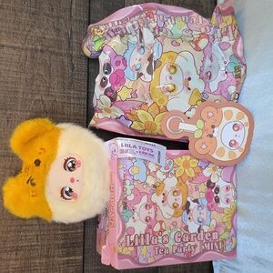 Liila's Garden Tea Party Plush  Confirmed Orange Tiger New In Opened Packaging